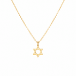 Colar IV Estrela de Davi - EMET | Personalized Hebrew Jewelry, Name Necklaces & Faith-Inspired Designs