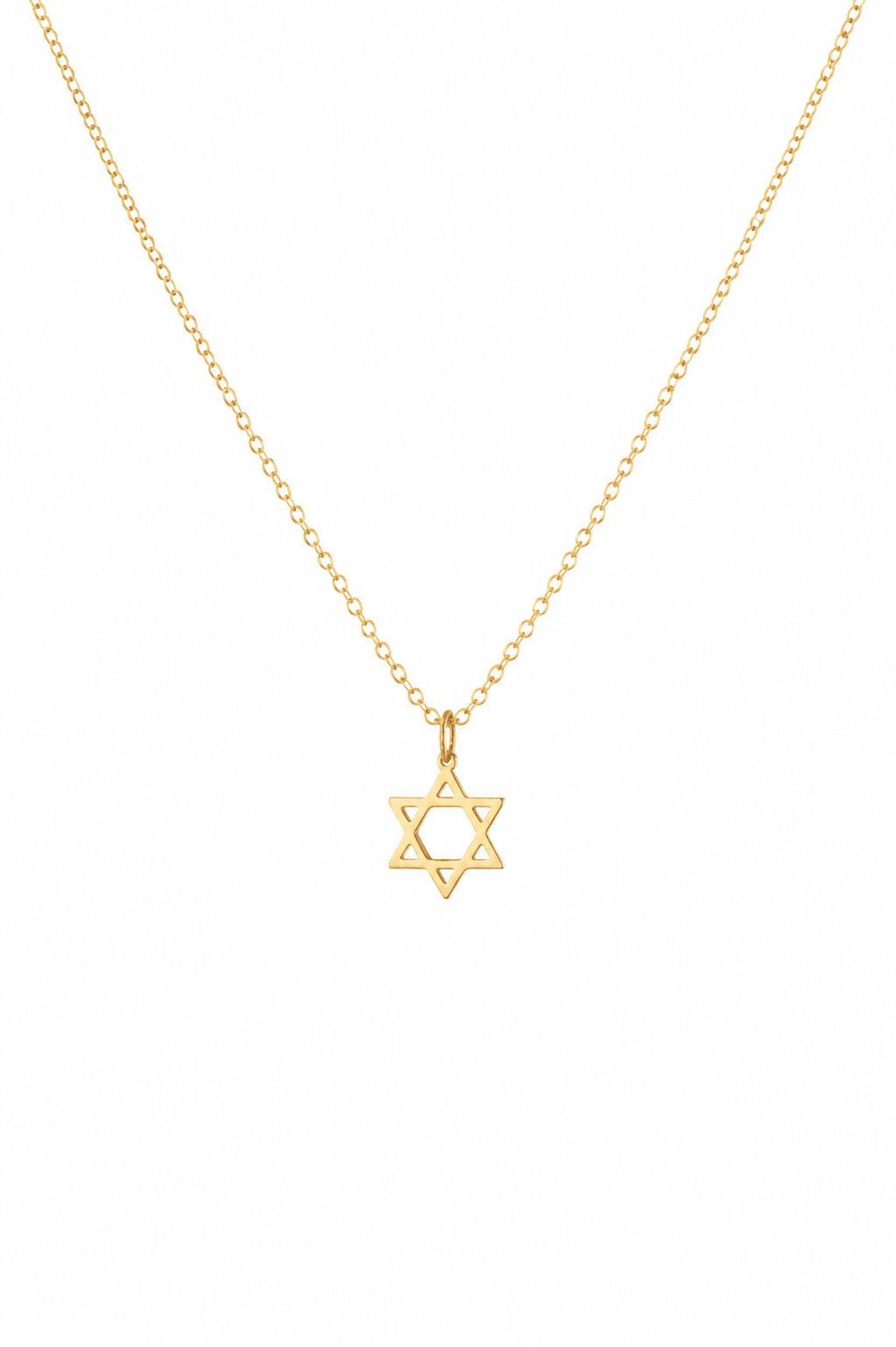 Colar IV Estrela de Davi - EMET | Personalized Hebrew Jewelry, Name Necklaces & Faith-Inspired Designs