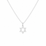 Colar IV Estrela de Davi - EMET | Personalized Hebrew Jewelry, Name Necklaces & Faith-Inspired Designs