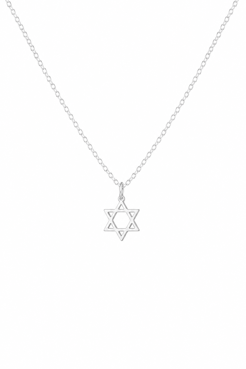 Colar IV Estrela de Davi - EMET | Personalized Hebrew Jewelry, Name Necklaces & Faith-Inspired Designs