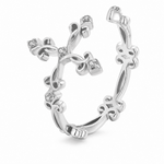 Cross RIng (Definir nome) - EMET | Personalized Hebrew Jewelry, Name Necklaces & Faith-Inspired Designs