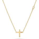 Faith — Gold Cross Necklace - EMET