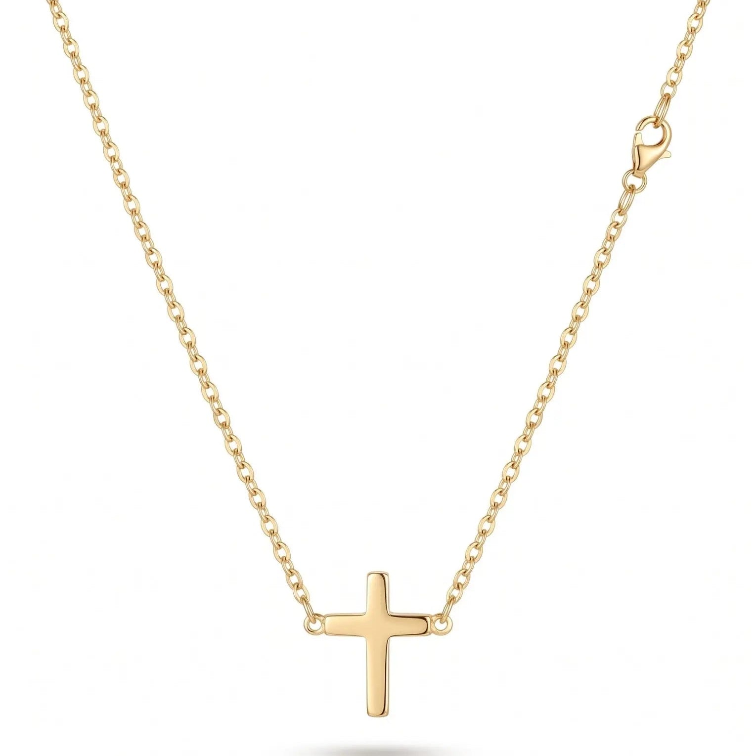 Faith — Gold Cross Necklace - EMET