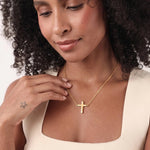 Faith — Gold Cross Necklace - EMET
