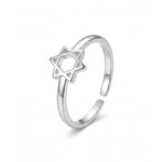 Magen Ring – Silver - EMET | Personalized Hebrew Jewelry, Name Necklaces & Faith-Inspired Designs