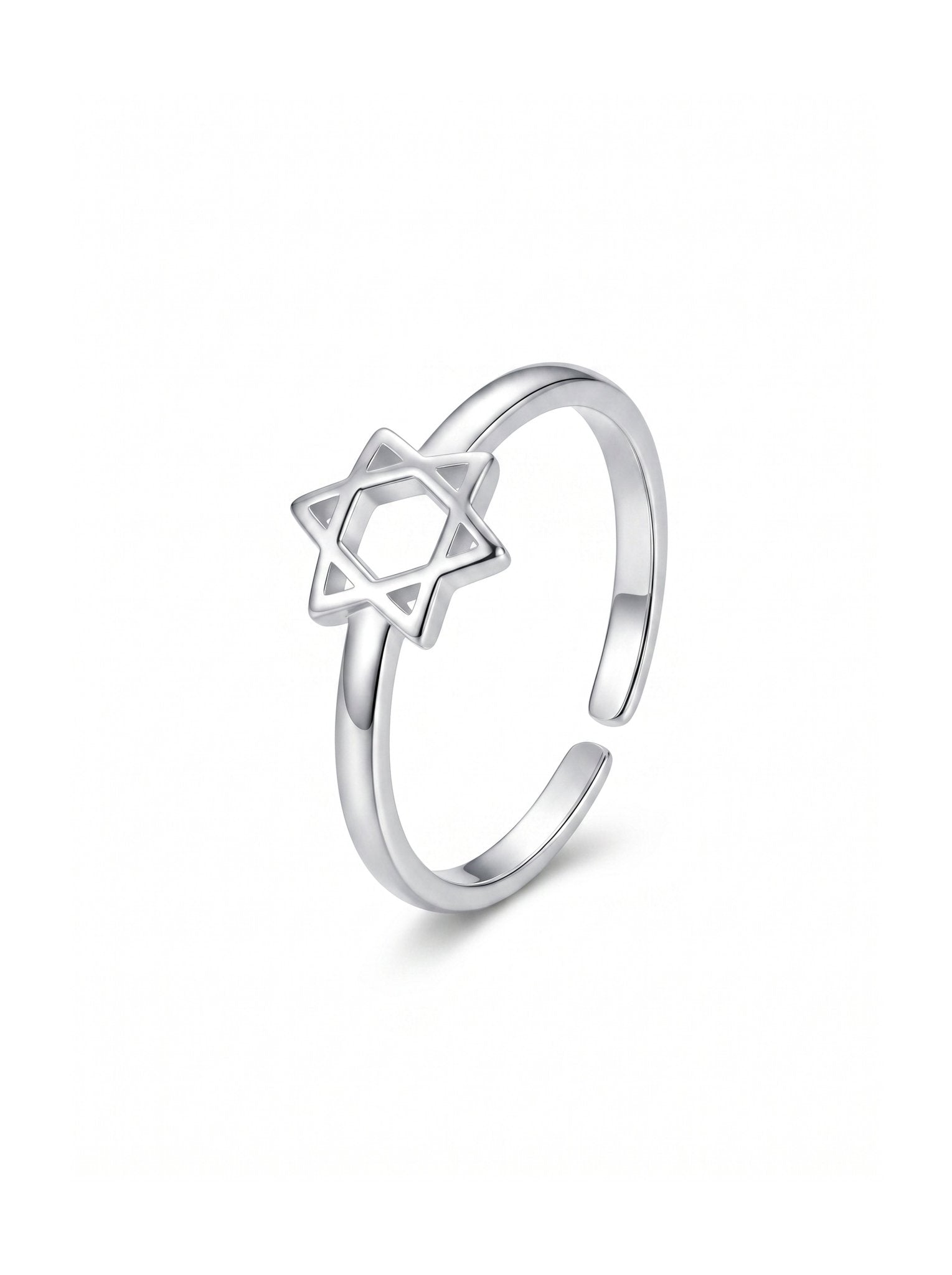 Magen Ring – Silver - EMET | Personalized Hebrew Jewelry, Name Necklaces & Faith-Inspired Designs