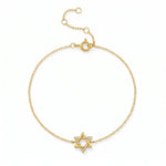 Star of David - Gold Bracelet - EMET