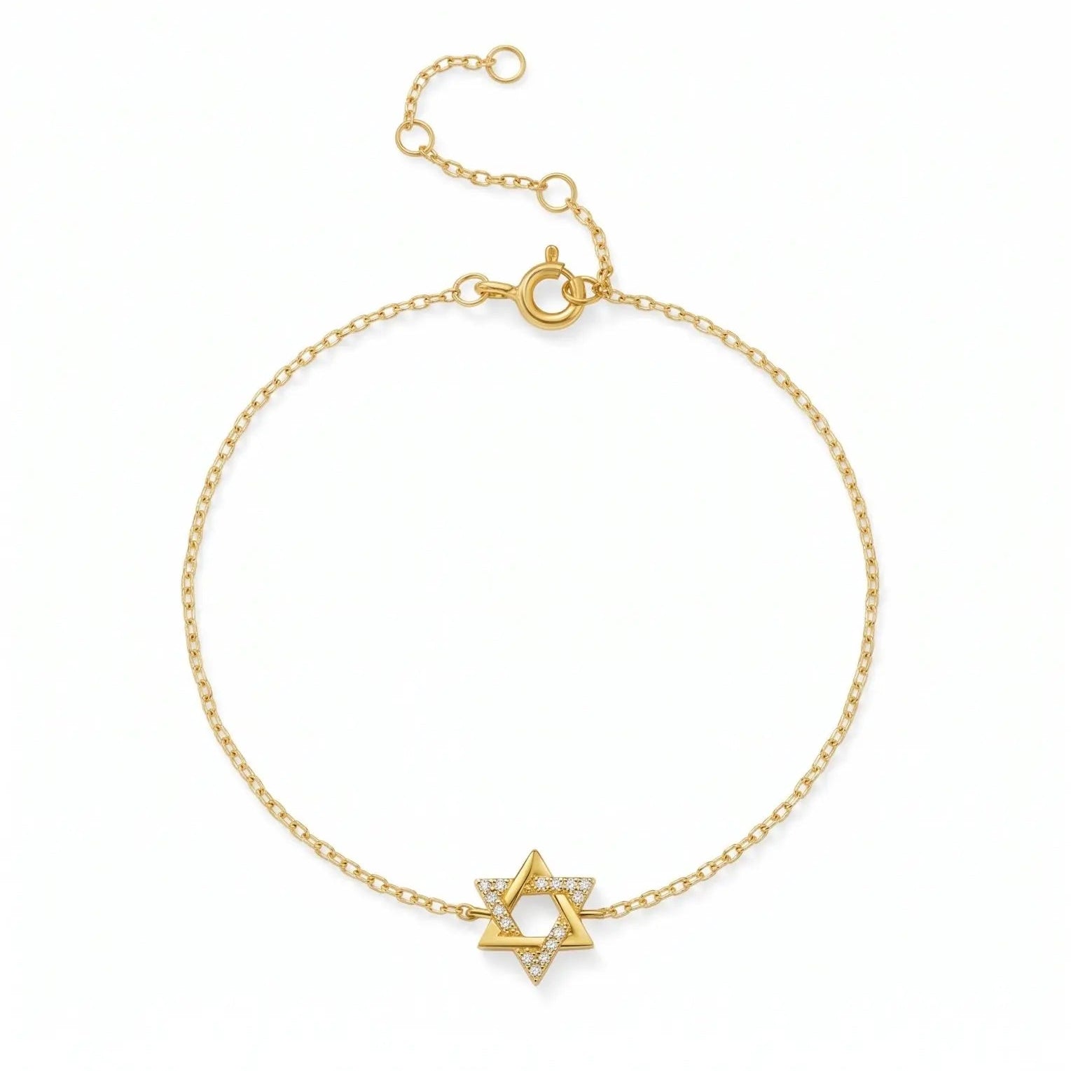 Star of David - Gold Bracelet - EMET