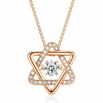 Star of David Necklace with Cubic Zirconia - EMET