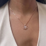 Star of David Necklace with Cubic Zirconia - EMET